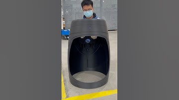 PETG Carbon Fiber robot shell: Strong, light, and tough! No welding needed.🦾🦾🦾 #3dprinting