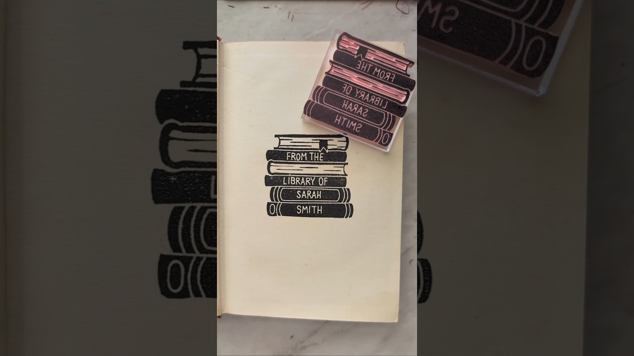 ✨ For the readers ✨ This return address stamp is now officially an 