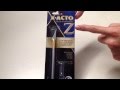 X-ACTO Z Series Precision Instruments #1 Knife Unboxing