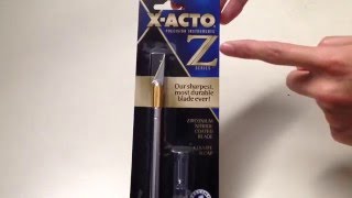 X-ACTO Z Series Precision Instruments #1 Knife Unboxing