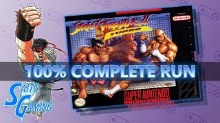 (SNES) Street Fighter II Turbo: Hyper Fighting - Ryu (3 Stars - Hardest)