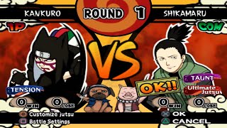 Download lagu Kankuro VS Shikamaru (INSANE) - Naruto Shippuden Ultimate Ninja 4