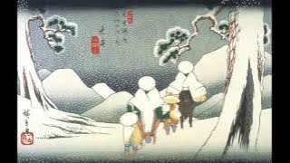'Snow'Japan Relaxing Music,japanese traditional, Background  Music,,shamisen,koto,Instrumental.