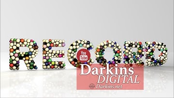 How to Place Clone Objects in Text using Cinema 4D Tutorial (Reloaded)