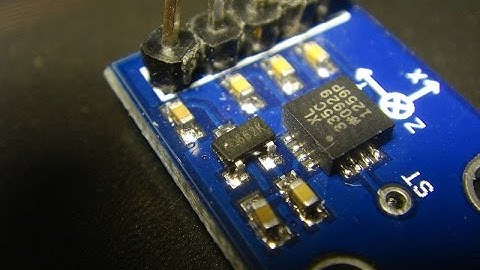 Акселерометр ADXL335 - STM32