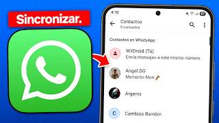 Como Sincronizar WhatsApp con mis Contactos? ✅