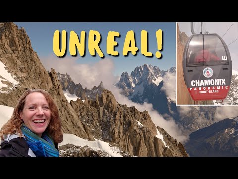 The most STUNNING gondola in Europe is in Chamonix, FRANCE