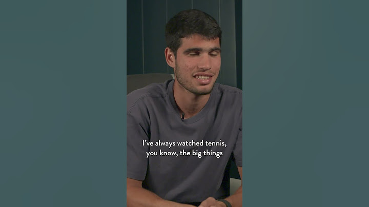 Carlos Alcaraz has emulated his hero Rafael Nadal 🙌