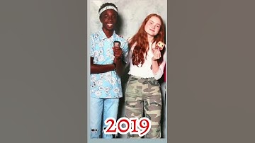 Like if you love stranger things ❤️🖤🤍👍#strangerthings #sadiesink #calebmclaughlin #trend #shorts