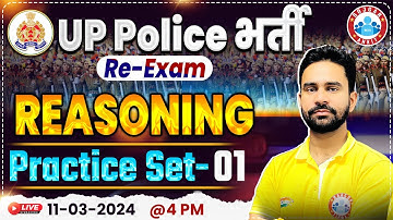 UP Police Constable Re Exam 2024 | UPP Reasoning Practice Set #01, UP Police Reasoning By Rahul Sir