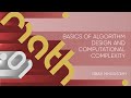 Лекция 1 | Basics of algorithm design and computational complexity | Иван Михайлин | Лекториум