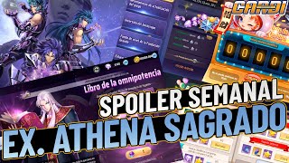 Spoiler semanal🔥🔥Exclamacion a Sagrado, Lune, Registro y mas🔥🔥#saintseiyaawakening