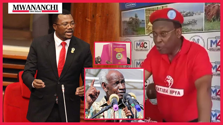 Mpina aja kivingine akidai Katiba mpya