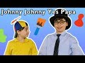 Johnny Johnny Yes Papa + More | Mother Goose Club Playhouse Songs & Rhymes