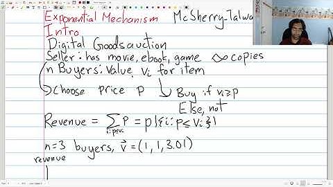 Lecture 7A: The Exponential Mechanism