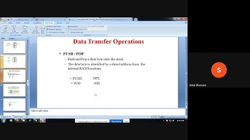 Data Transfer Instruction of 8051