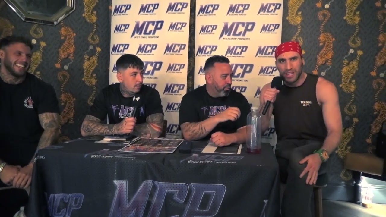 Mixed Combat Promotions Press Conference George Maslen Vs Mateo Malecki