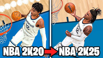 Dunking With Ja Morant In Every NBA 2K