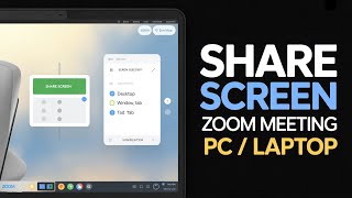 How To Share Screen In Zoom Meeting Laptop/Pc