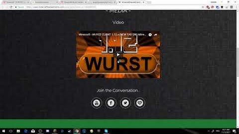 How to Download Wurst hacked client 1.8 and 1.9