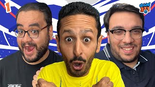 Thumbnail for تحدي ٣ x ١ | الموسم ٢ حلقة ١ ⚽️🔔 | ممدوح نصرالله و جو 👾🚨