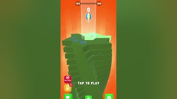 Stack Ball  -Gameplay Walkthrough All Levels Andriod,ios GP002 #short