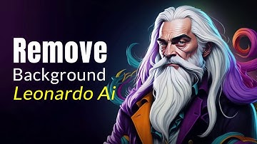 How to remove background in Leonardo AI