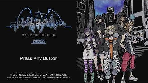 NEO: The World Ends With You (demo) title screen