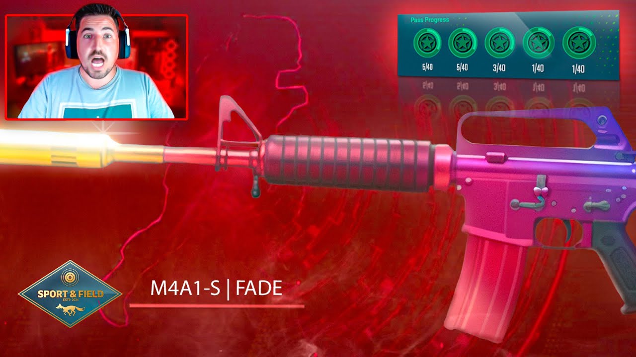 Gastei TODAS as ESTRELAS do Passe do CS2... Consegui a M4A1-S Fade ? (um final inesperado)