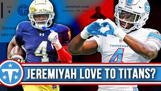 All Signs Point to Titans Drafting RB Jeremiyah Love | MCA Titans Podcast