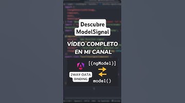 La Nueva API Model Signal en Angular 17 #programacion #angular #programming #signal #tutorial