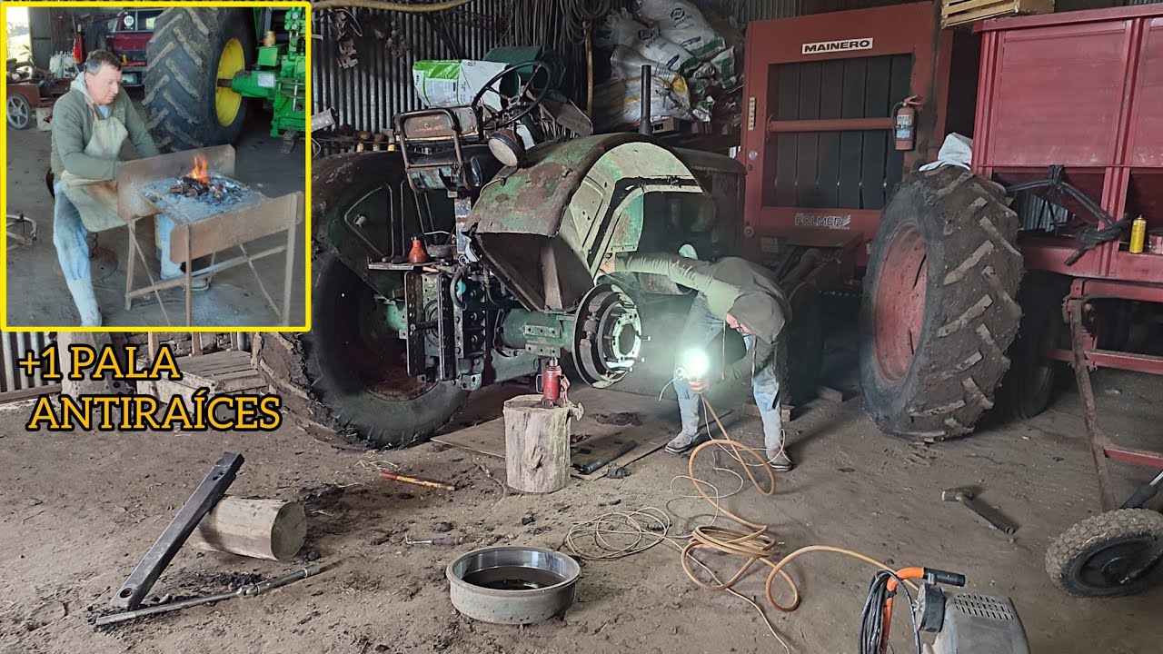 Frenos y enganche para el DEUTZ + fabricación de PALA