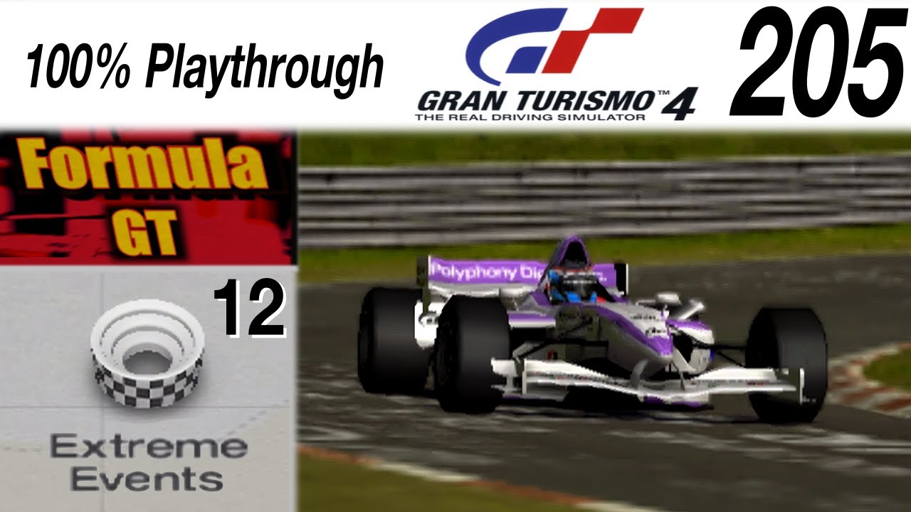  Race Car Formula in Gran Turismo 4