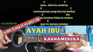 Kunci Gitar Ayah Ibu KARNAMEREKA Chord Mudah untuk Pemula