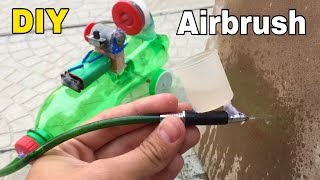 How To Make A Spray Gun Out Of Pen , Homemade Air Paint Sprayer At No Cost