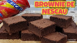 BROWNIE FÁCIL DE NESCAU