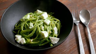 Spinach Pasta | wa's Kitchen