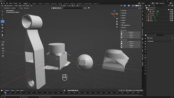 Videoguide - LoopTools for Poly Modeling in Blender, Loft, Bridge, Circle, Curve, Relax, Flatten