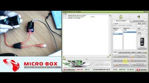 Samsung D880 Read Codes with Micro-Box
