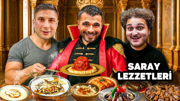 SARAY LEZZETLERİNİ DENEDİK ! w/@MesutCanTomay @1453harunn @honorofkingstr