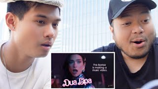 FIRST TIME HEARING Dua Lipa - Dance The Night (Official Music Video) [REACTION]