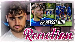 DER HAT DEN EINFACH GEBISSEN?!😳 Reaktion auf "KREISLIGA SPIEL ESKALIERT VÖLLIG!" von @Brotatos ️⚽️🔥