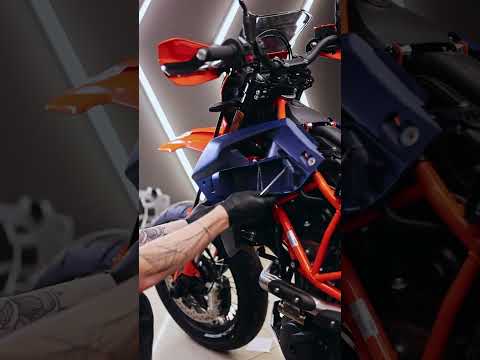 😎 Упаковали уличного хулигана - KTM 690 SMC 🏍️ Врум-врум!