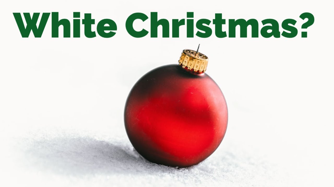 What's the chance of a white Christmas in the UK? YouTube