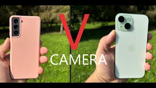 samsung s21 vs iPhone 15 camera comparison