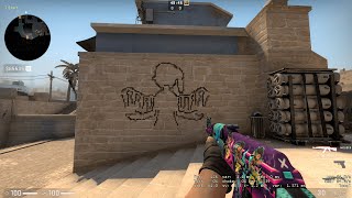 Bad Apple!! but it's CSGO bullet holes screenshot 5