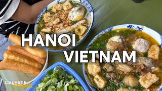 MUST try foods in Hanoi Vietnam!