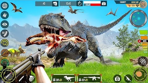 Wild Dino Hunting: Game 3D Dinosaur Games - Android Gameplay