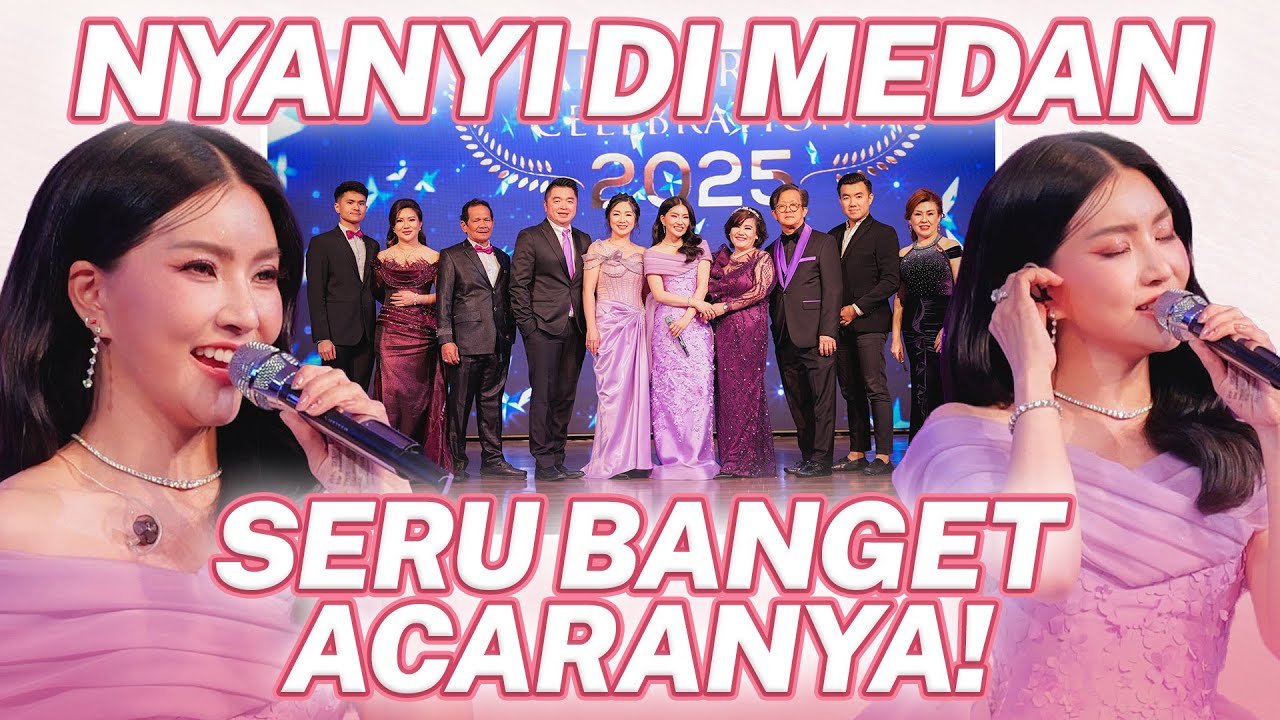 SARWENDAH LIVE PERFORM NYANYI DI MEDAN