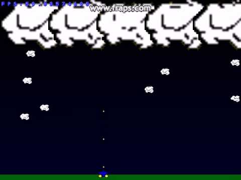 WIP Cloudburst PC remake of old VIC20 game using GLBasic 2010-05-31